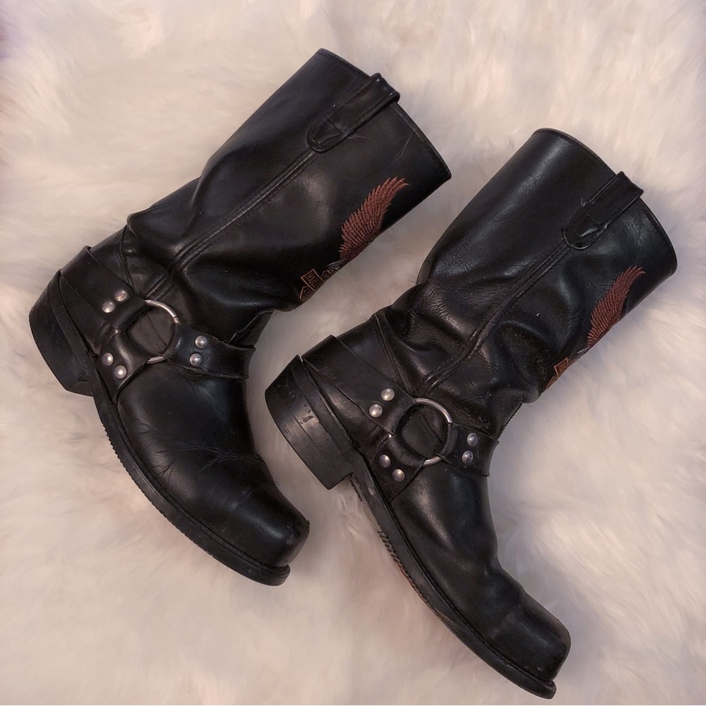 Vintage Harley Davidson boots